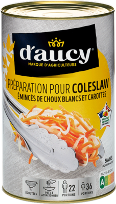 Préparation pour coleslaw