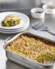 Gratin de légumes d&rsquo;été aux petits pois et maïs