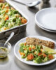 Poêlée Triskel et poisson pané